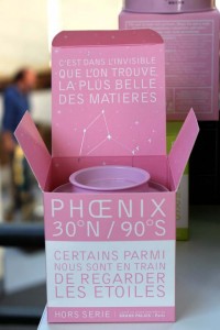 Perseus et la Petite Packaging du thé Phoenix, de la collection Regard sur les étoiles.