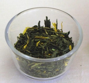 Mélange de thé Maitre Kuniyochi : thé vert sencha parfumé avec des arômes de poires et de coings