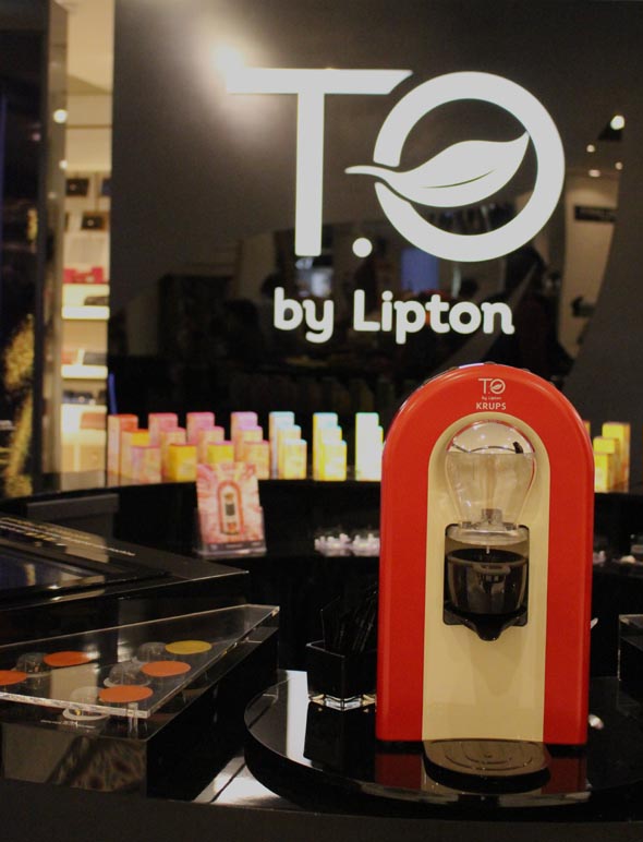 Stand T.O by Lipton au BHV