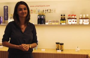 Laure Béguin dans l'Umami Matcha Café