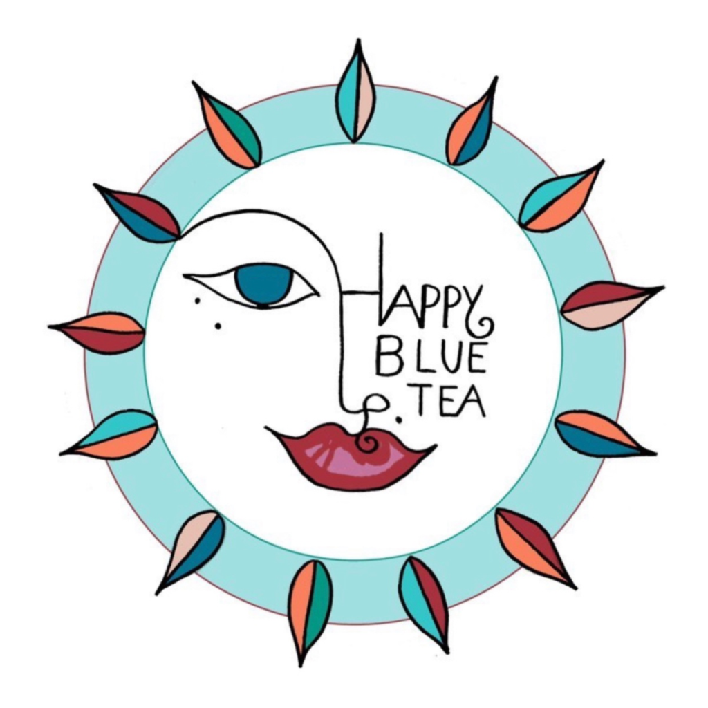 Logo Happy blue tea